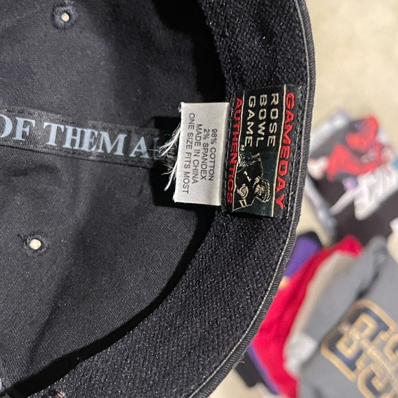 Y2K 2007 Rosebowl Game USC vs Michigan Hat - Picture 4 of 4